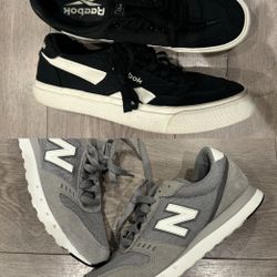 New Balance And Reebok Shoes Size 8 Men Used 