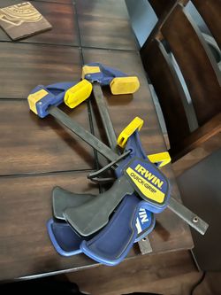 Irwin Quick Grip clamps