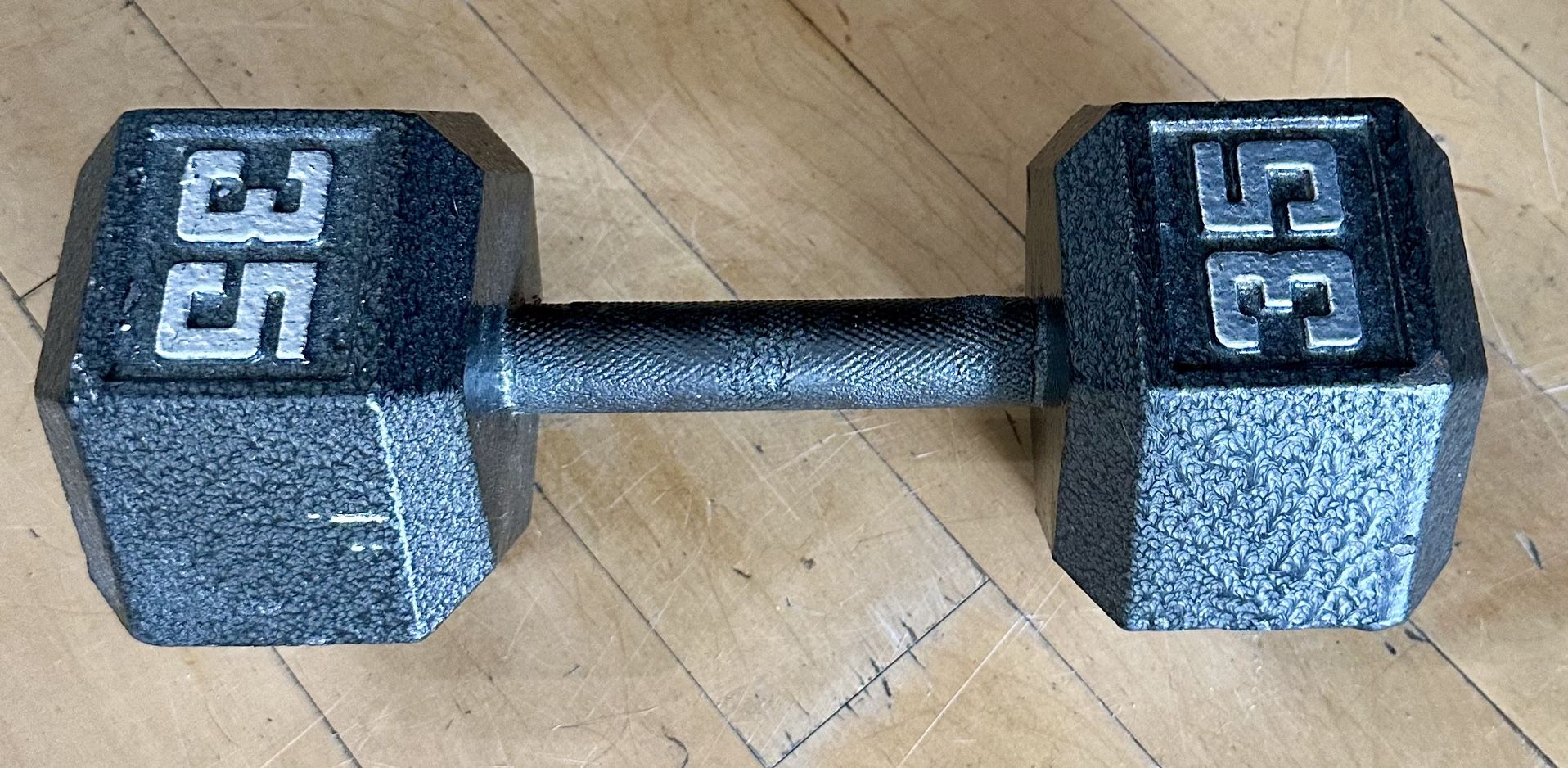 35 LB Free Weight Dumbbell 