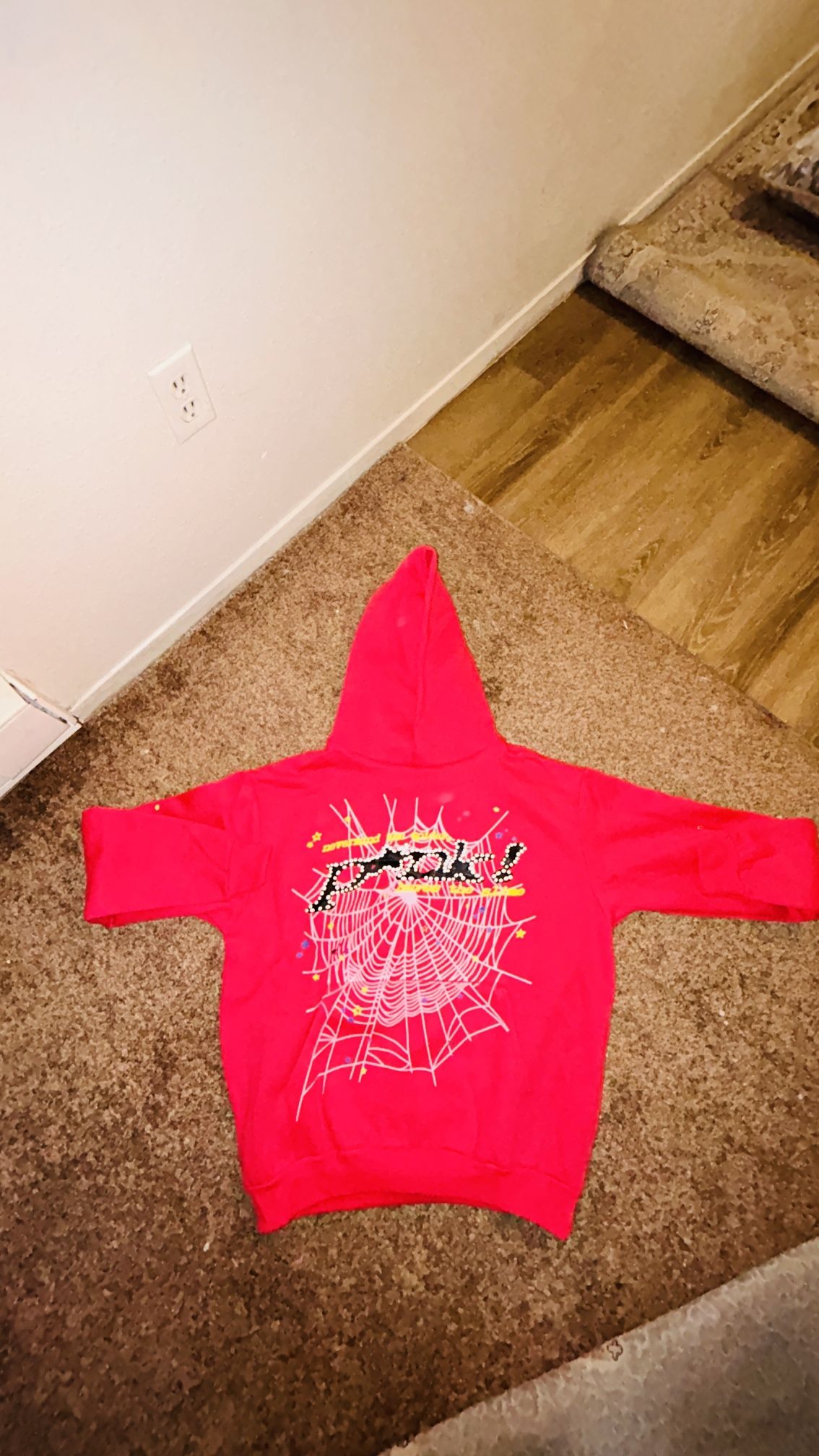 Pink Spider Hoodie