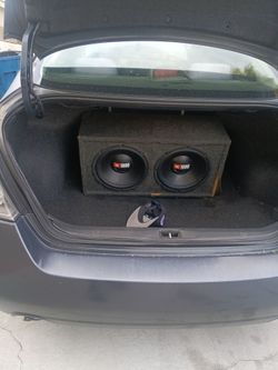 12 sub woofers with Amp
