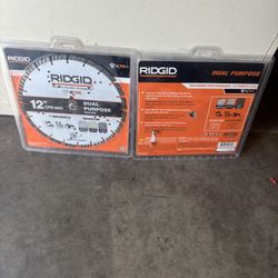 RIDGID 12 inch XTR Dual Purpose Diamond Saw Blade