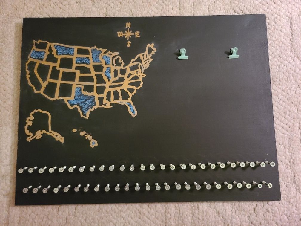 Running Medal Display Board