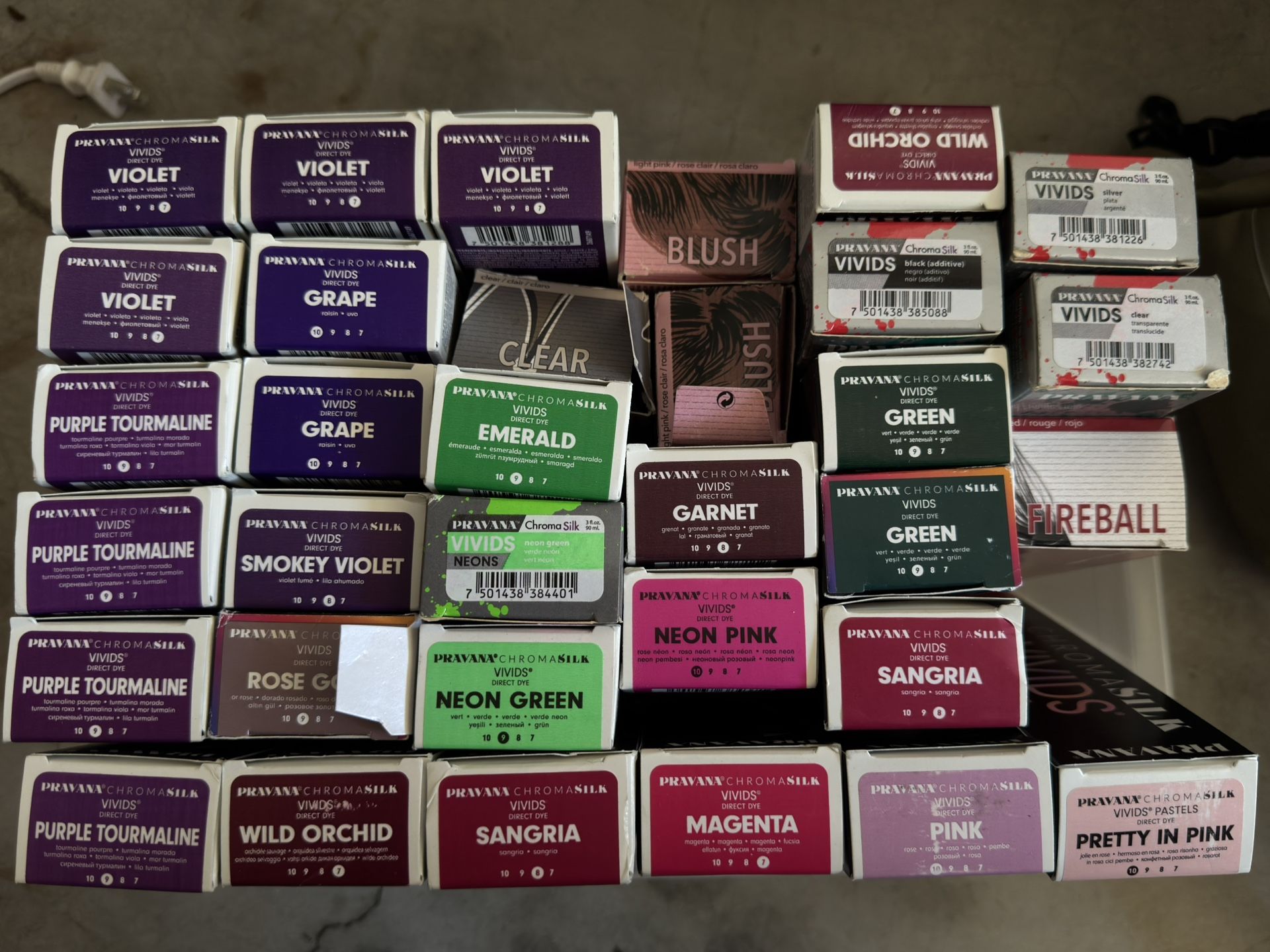 Pravana Vivids & PulpRiot Direct Dyes Hair Color