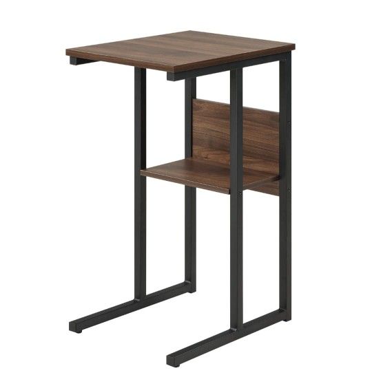 C-Shaped End Table