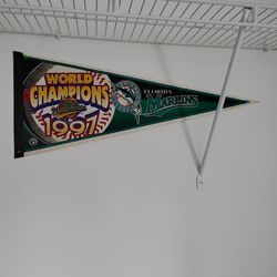 Marlins Champion Banner 