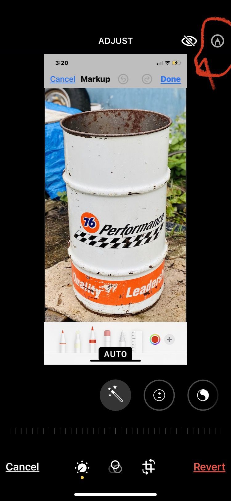 Vintage 76 Barrel