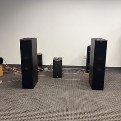2 Speaker Bundle- Rp-280fa Klipsch Floor Standing Speaker 