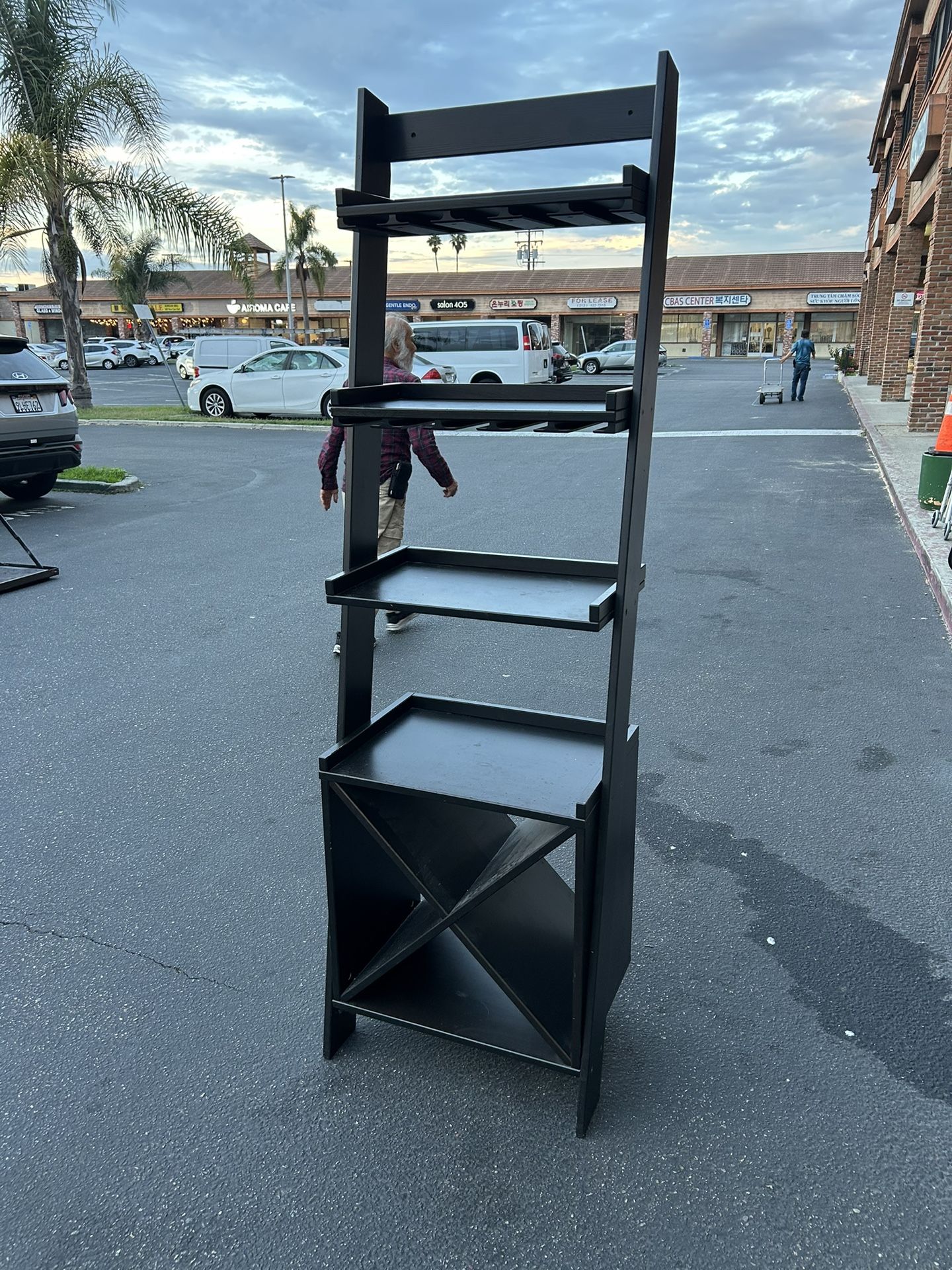 IKEA HOGHEM Wine Rack Bar Shelf