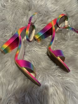 Rainbow Heels