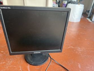 Computer Monitor And Keyboard