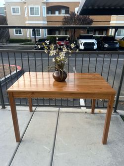 Wood table small