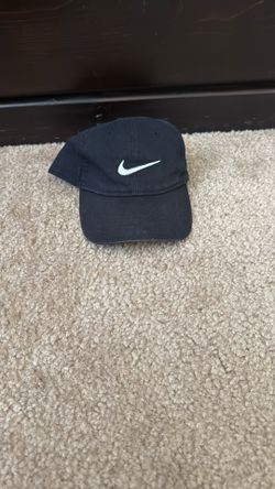 Kid Nike Black Adjustable Hat 