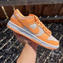Nike Dunk Low Peach Cream (Size 5.5, 6, 7)