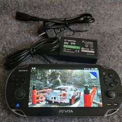 PS Vita Black 1000 series OLED Mod-ded Playstation Ps1 Psp Video Game Console 