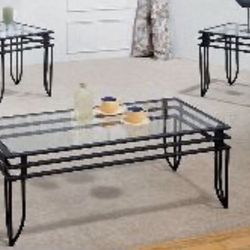 Coffee Table And End Tables 