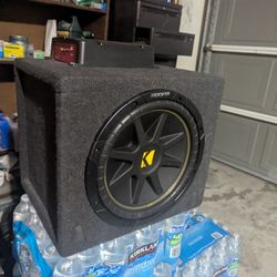 🔥 12” Kicker Subwoofer + Pioneer 500W Amplifier – Great Condition! 🔥