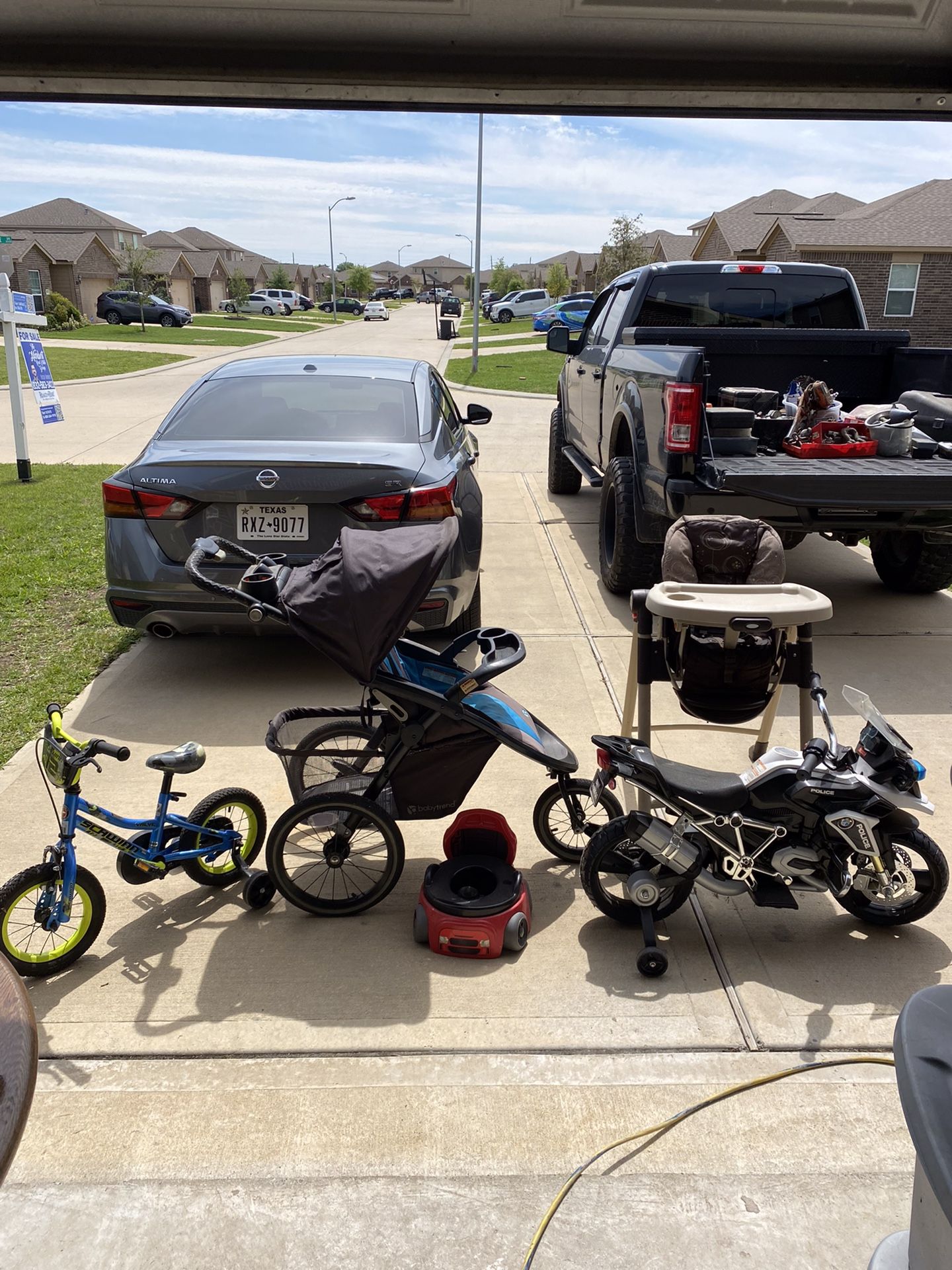 Kids Bikes, High Chair , Potty Chair 