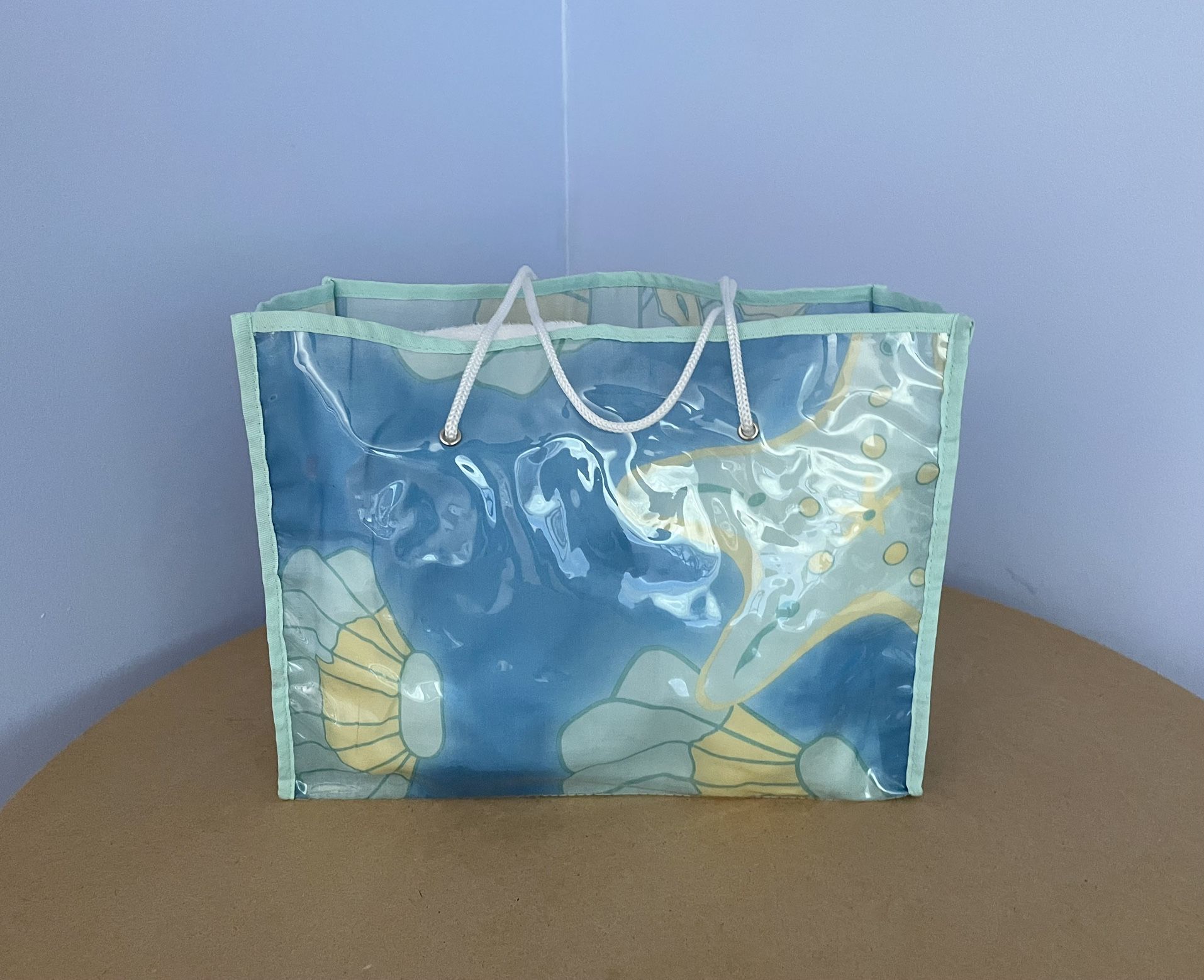 Estee Lauder Gift Bag Tote Womens Beach Print