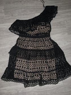 Self-portrait One Shoulder Dress