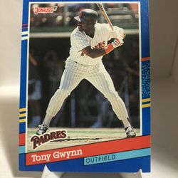 1991 Donruss Tony Gwynn Card #243