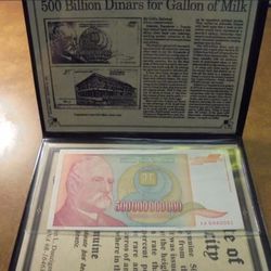 Yugoslavia 1/ 500 Billion Dinar/Authentic 