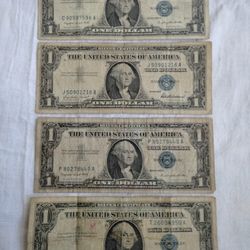 4 Silver Certificates