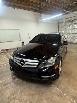 Mercedes-Benz C-Class Black Sedan