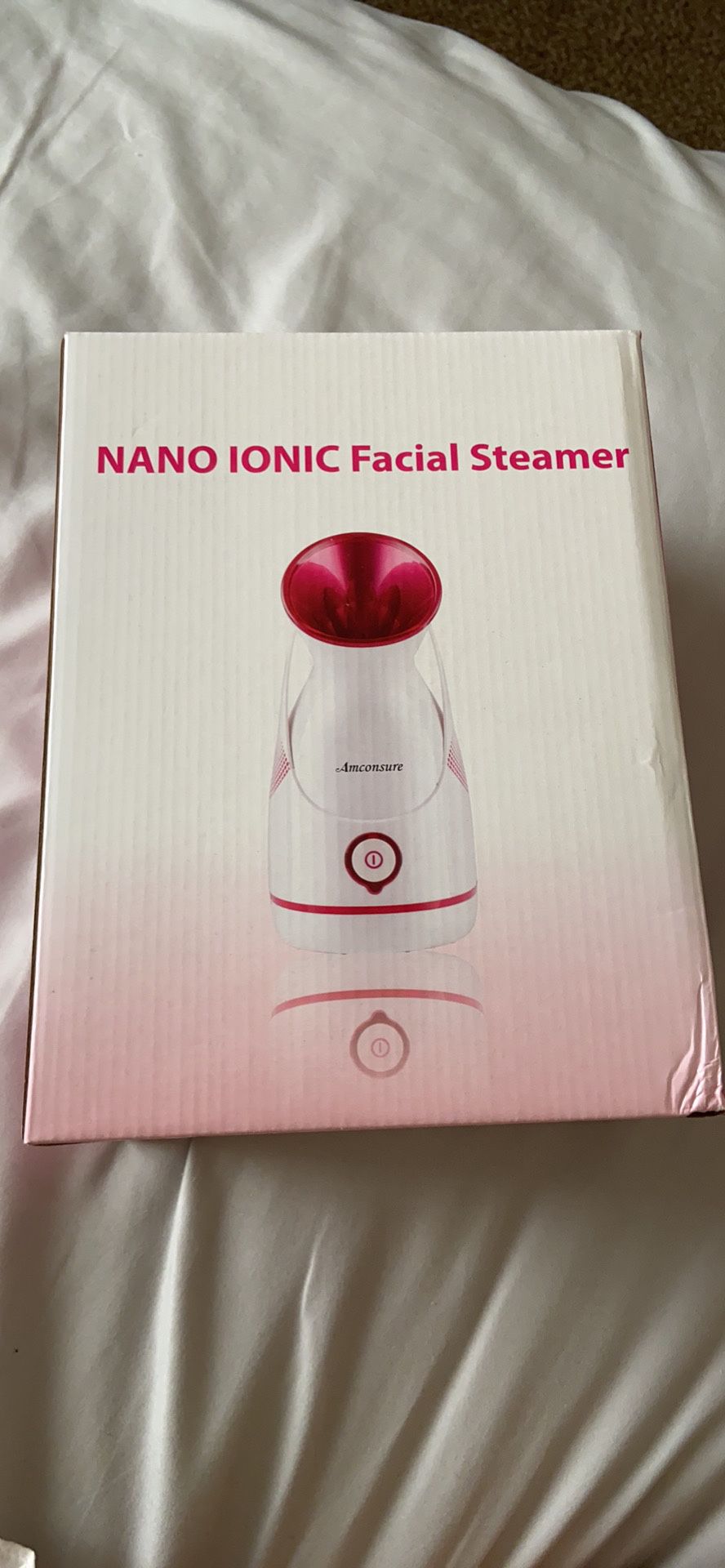 Skincare facial steamer