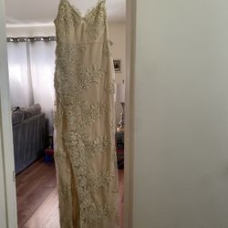 Gold Prom Dress