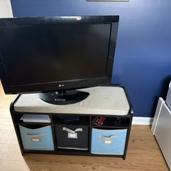 Tv With Tv Stand/storage Unit