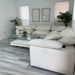 Modular Sectional – Off-White Color - 5pcs