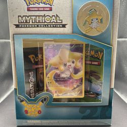 Pokemon 20th Anniversary Mythical Pokemon Collection - Jirachi Pin Box