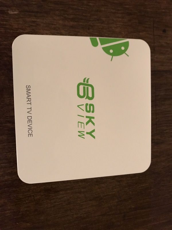 SkyView Android Smart tv box