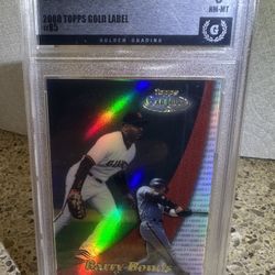 2000 Topps Gold Label - Barry Bonds #85 Class 2 Slated NM Grade 8