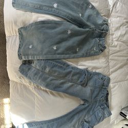 Girls Jeans. Sizes 4 & 5