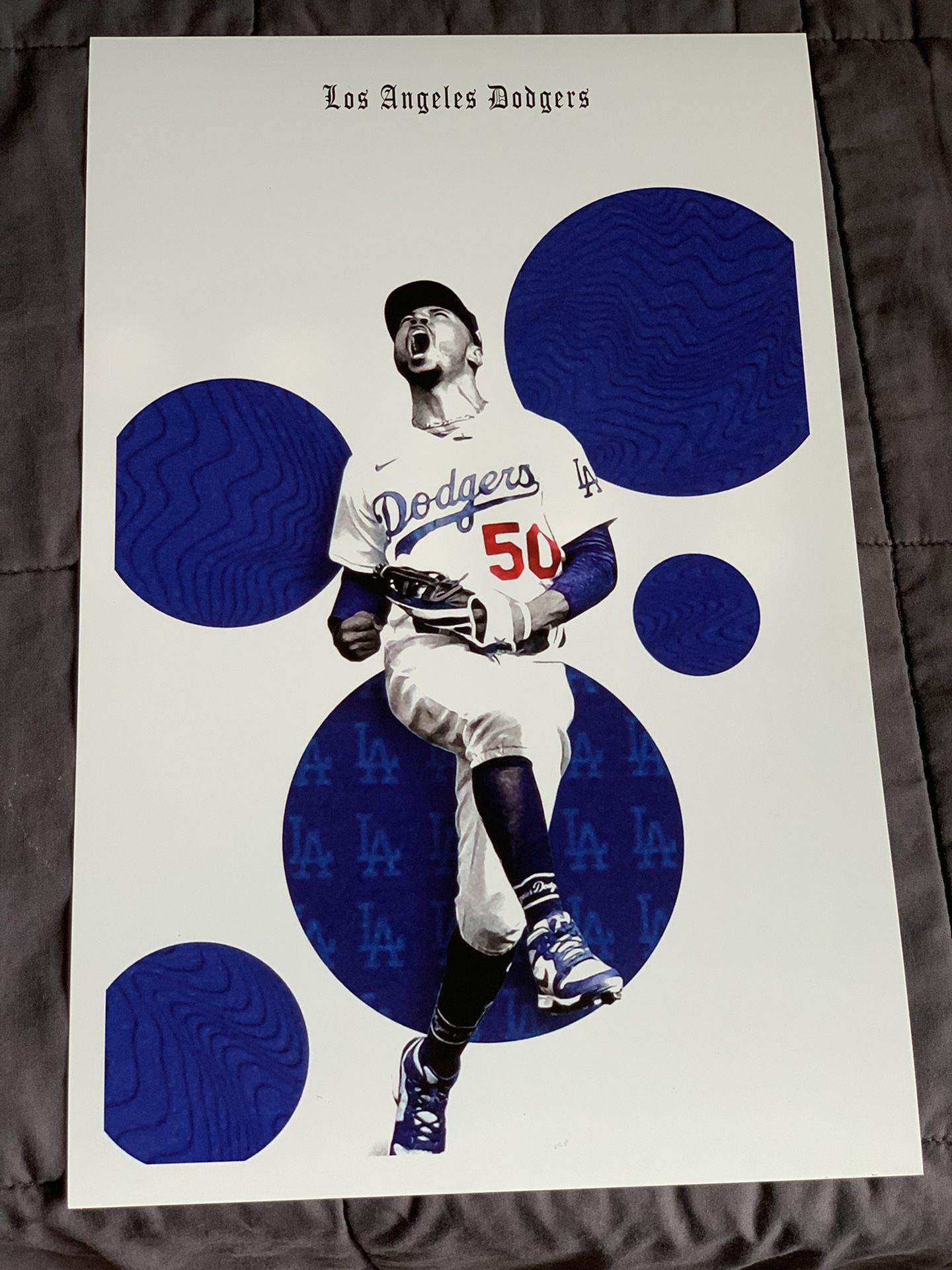 Mookie Betts Dodgers Blue Baseball Frame for Sale in City Of Industry, CA -  OfferUp