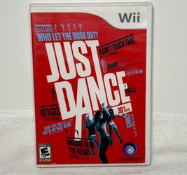 Just Dance Nintendo Wii 2009 Complete CIB  Ubisoft Dance Party Game