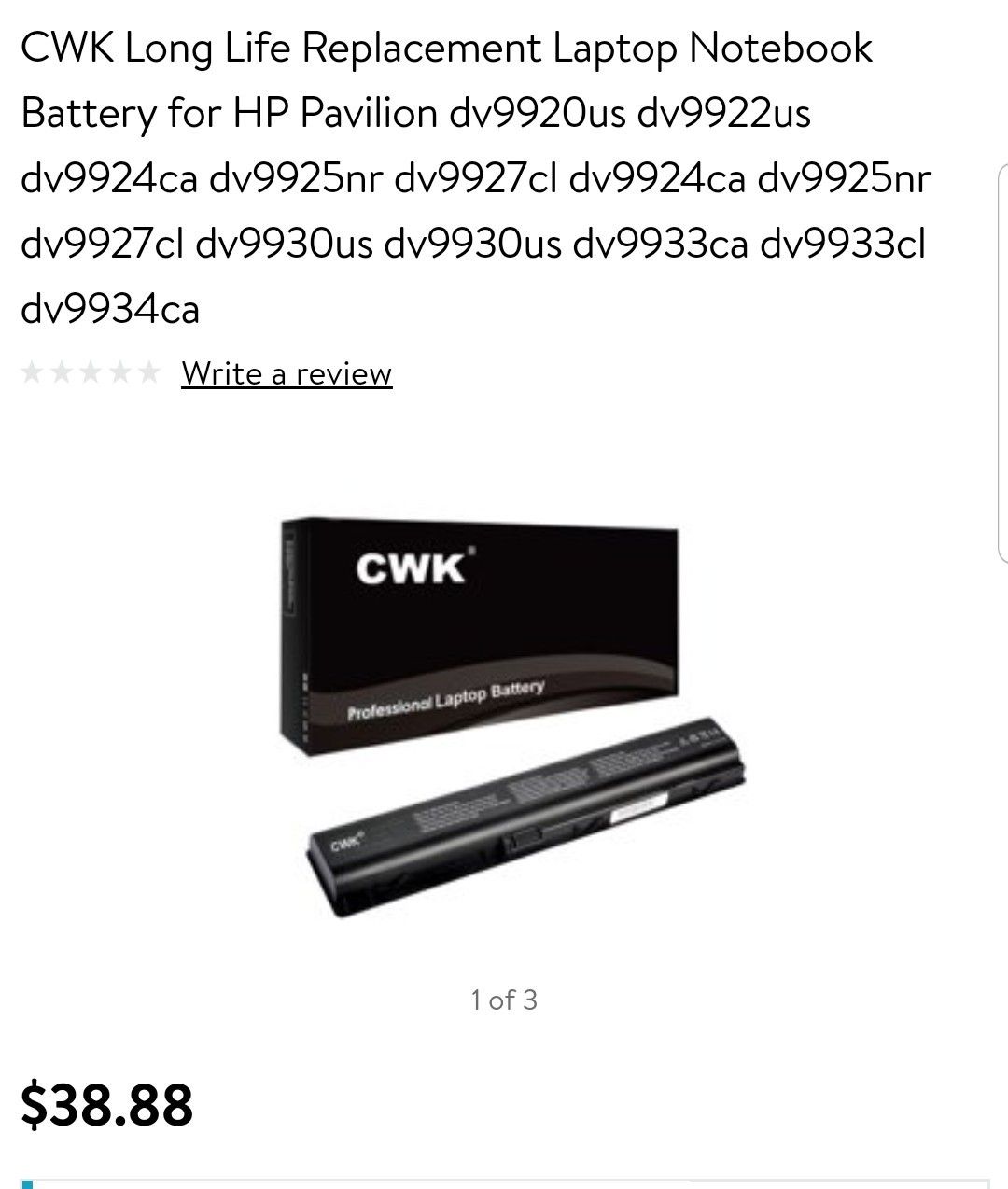 Laptop battery