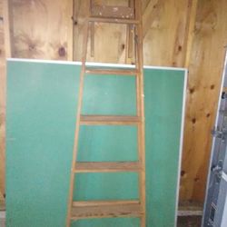 6 Foot Wooden Painters Ladder