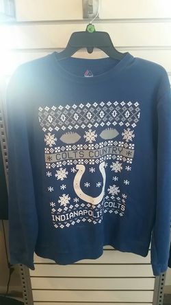 COLTS SWEATSHIRT SIZE MEDIUM