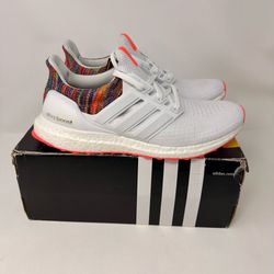 Adidas Ultraboost Rainbow White Continental Size 8.5