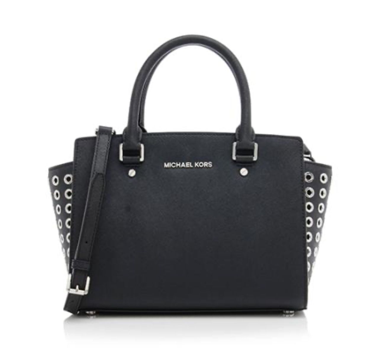 Michael Kors Selma Grommet Medium Satchel