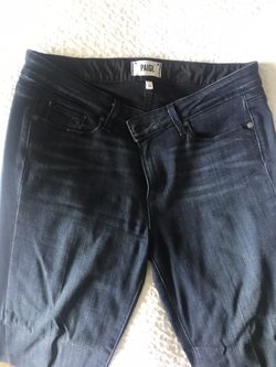 Paige dark wash jeans