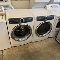 Used Electrolux washer and Gas Dryer Front Load With Warranty