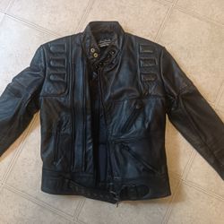 Vintage Harley Davidson Woman's Motorcycle Leather Jacket