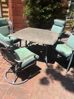 Free Quality Patio table plus chairs