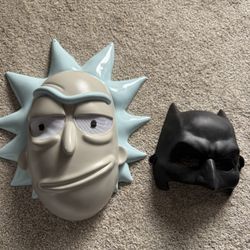 Rick And Batman Mask