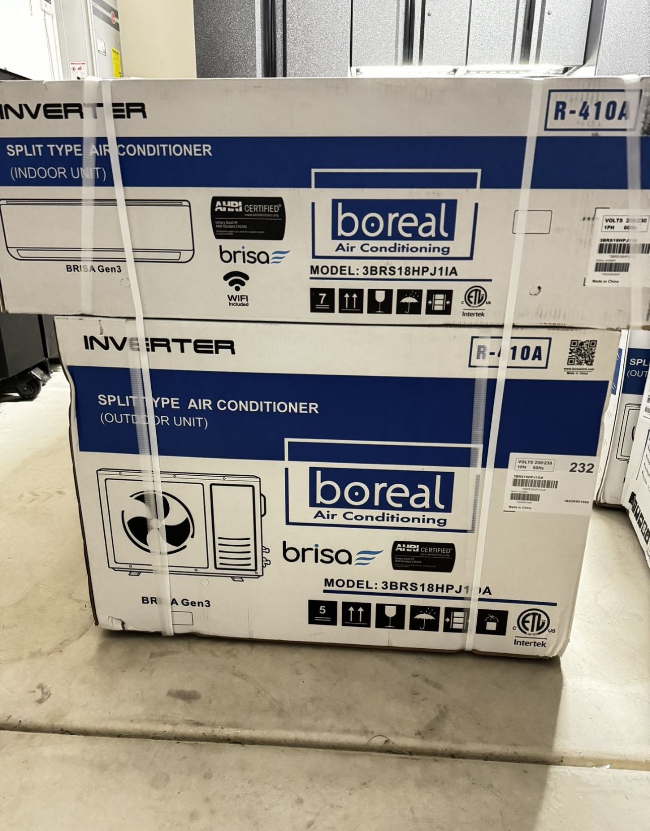 Boreal Brisa 18,000 BTU Ton Smart Home Inverter Driven