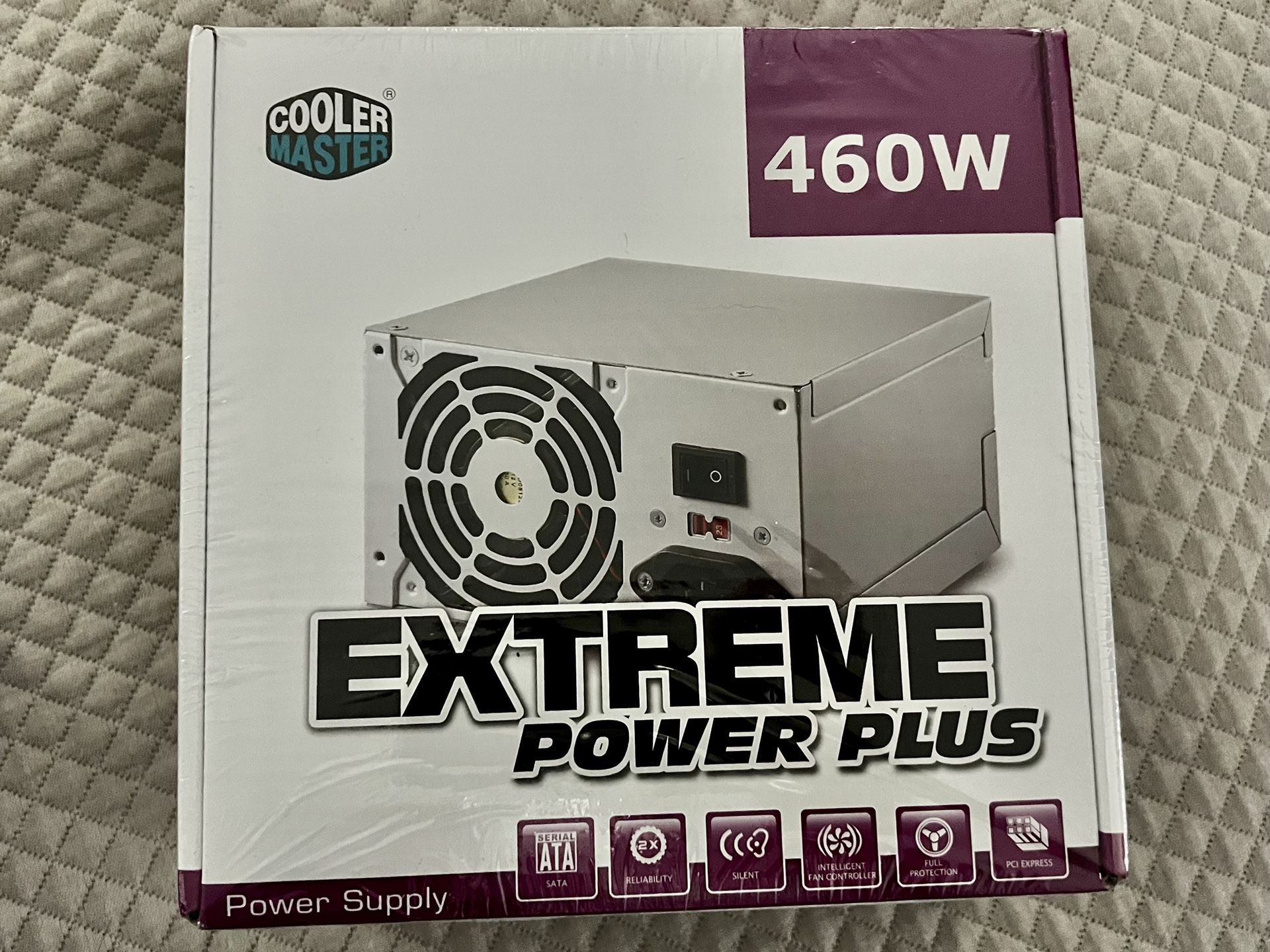 BRAND NEW Cooler Master eXtreme Power Plus 460 W (RS-460-PMSR-A3) Power Supply